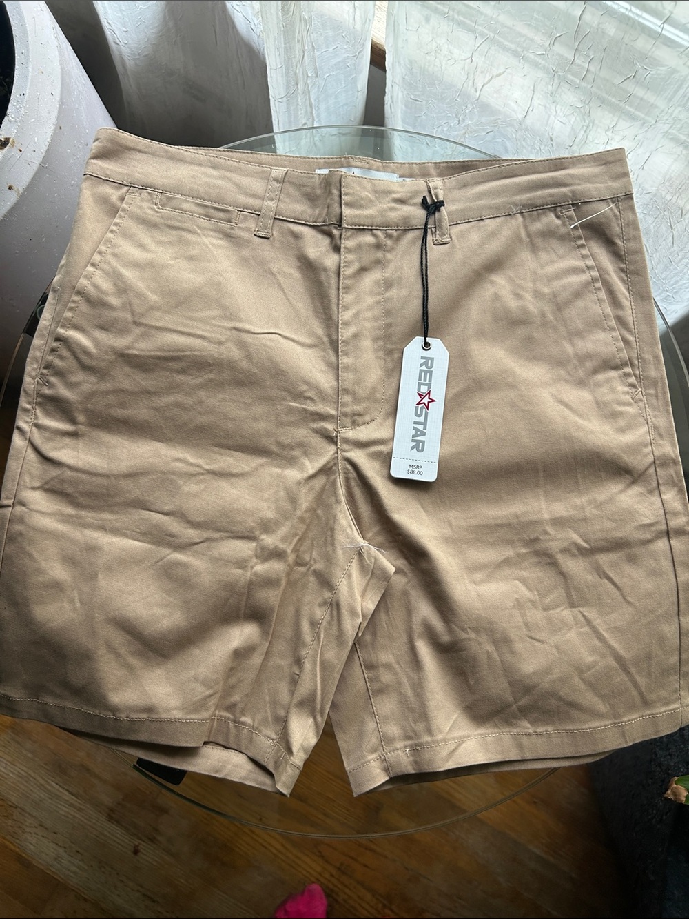 REDSTAR woman’s khaki shorts NWT
